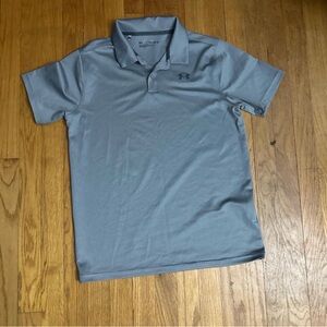 Under Armour Men's Light Blue Performance Polo